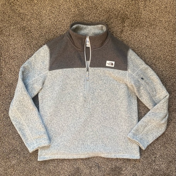 Men’s North Face Half Zip Sweater Large - Picture 1 of 6